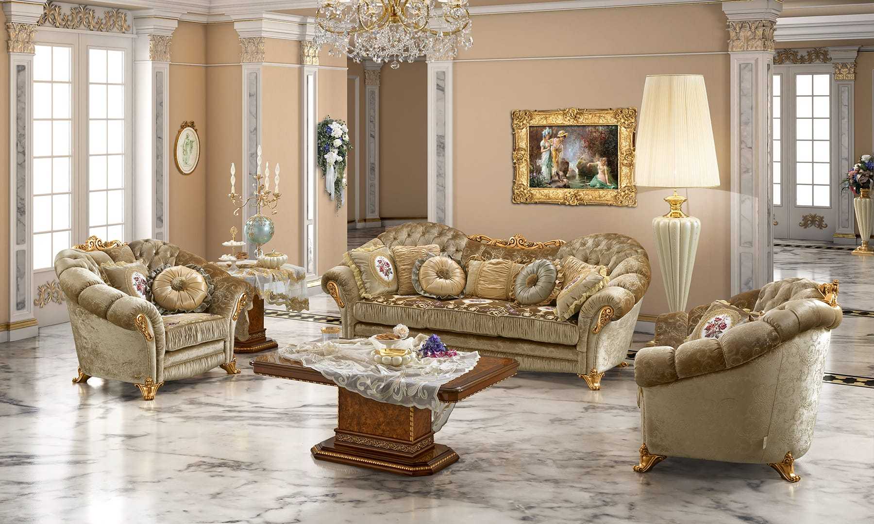 Luxury Sofa | Royal Classic Italian Designer Sofa Sets Carved by Royalzig
